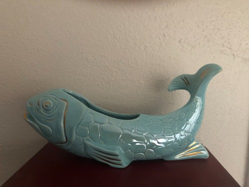 Vtg large blue - large, koi
